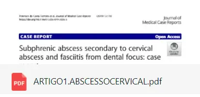 dra. caroline petersen abscesso cervical