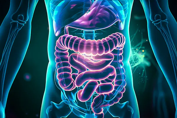 dra. caroline petersen dor e distensão abdominal
